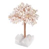 Amogeeli Healing Rose Quartz & Citrine & Rock Crystal Tree