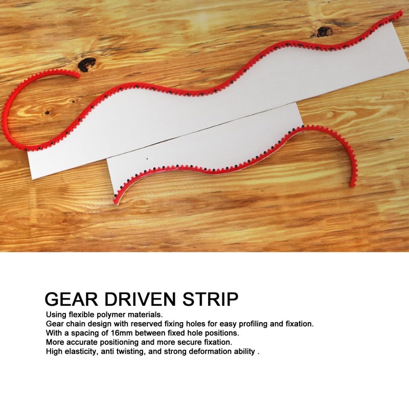Curve Template Tool Router, 2m Woodworking Profile Strip Flexible Curve