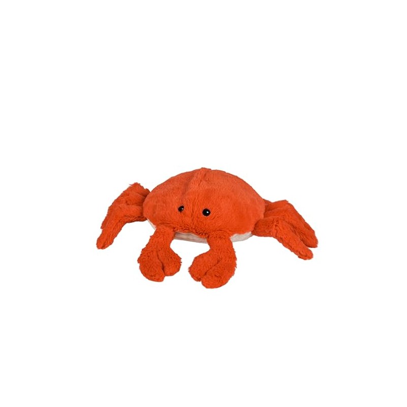 Warmies Plush Crab Microwavable Weighted Teddy with French Lavender Scent,