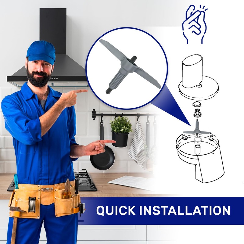MONTERAL Food Processor Blade Holder with the Original Code 10000314