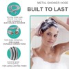 MAYYAYA Adjustable Handheld Shower Head Holder and Hose- Premium ABS