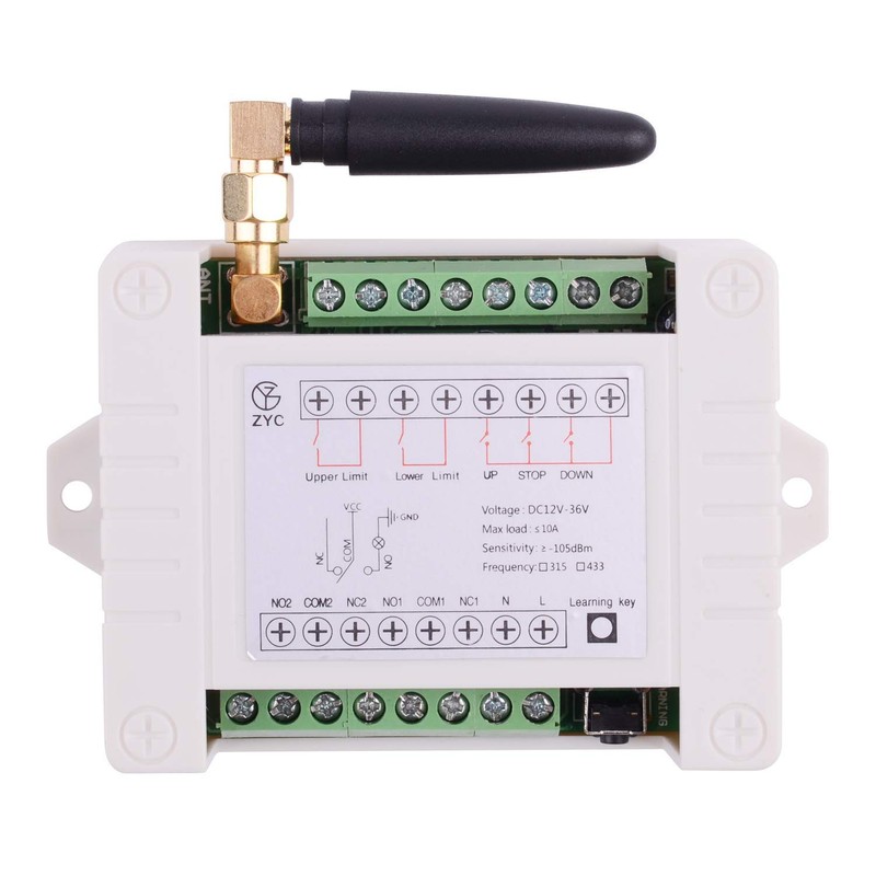 DC12V - 36V New Custom Wireless Remote Control Switch, 433Mhz