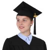GraduationMall Unisex Economy Master Graduation Gown Cap 2025 Tassel Package