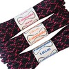 Fabmania Replacement laces in black with pink flecks 120 cm