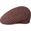Kangol - Flat cap, flat cap, newsboy cap, Maze Jacquard