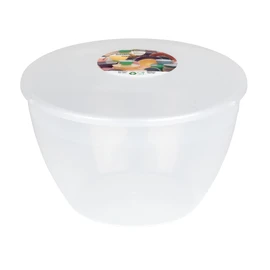 4 Pint Pudding Basin and Lid Plastic Pudding Basin 2.27l (4pt) Large Size Food Safe Steaming Bowls Mixing Bowl Clear