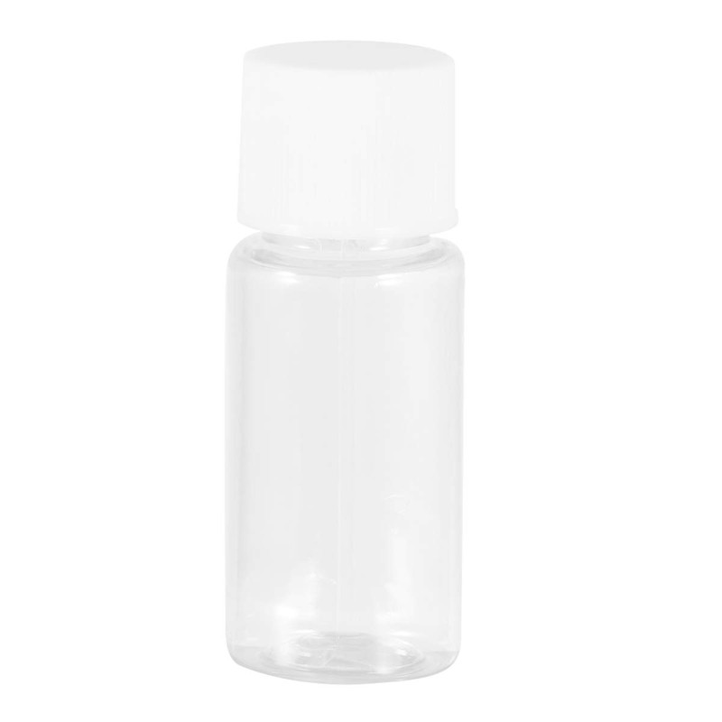 25pcs 10ml Sample Bottles Refillable Plastic Transparent Lotion Bottles Shower