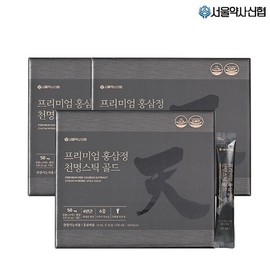 Seoul Pharmacists Credit Union Premium Red Ginseng Extract Cheonmyeong Sticks / 서울약사신협 프리미엄 홍삼정 천명 스틱