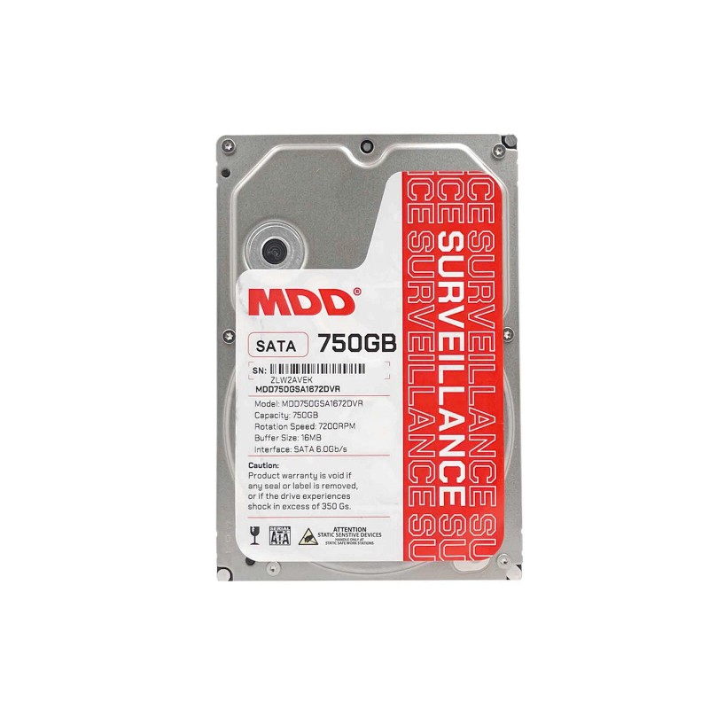 MaxDigitalData MDD 750GB 7200RPM 256MB SATA 6.0Gb/s 3.5" Surveillance HDD-