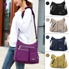 Crossbody Bolsa para Mujer, bolso de hombro para Impermeable Con