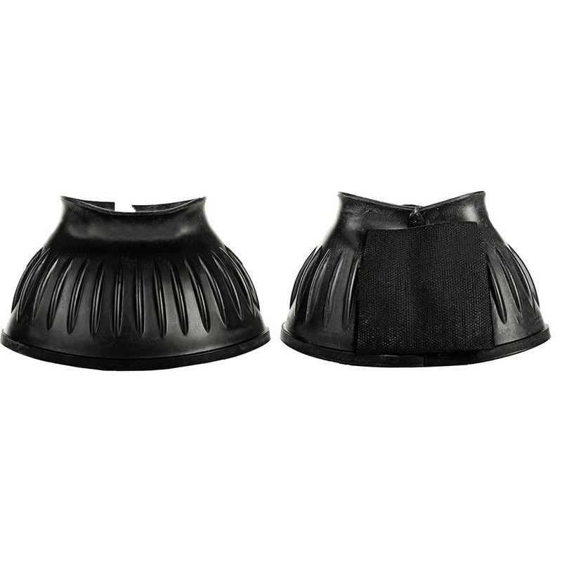 HKM 8605 Atlanta Jumping Bells Rubber Bell Boots Black S