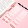 Janlaugh 300 Pcs Sticky Index Book Tabs Bible Tabs Gradient