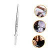 OHPHCALL Stainless Steel Tweezers Set Jewelry Tweezers for Gems Non-Slip