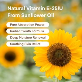 KissBea Natural Vitamin E Single-Use Units for Women - Feminine Moisturizer for Daily Feminine Care with Coconut Oil and Shea Butter - One Month Supply