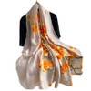 First Choose Silk Feeling Long Satin Scarf Fashion Beach Scarf
