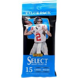 2022 Panini Select Football Draft Picks Value Pack (15 Cards)