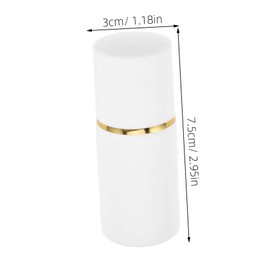 Baluue 5pcs Empty Paint Daubers Bottle: Refillable Marker Container Sponge Tip 20ml Paint Plastic Dispenser For Graffiti Arts Wooden Boards Cloth Crafts