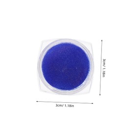 Baluue Reflective Nail Glitter Powder Colorful Shiny Rhinestone Nail Embellishments Easy Application Variety of Colors and Fade-Resistant