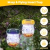 2026 New Wasp Traps Outdoor Hanging with LED Light, 4