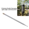 Telescopic Antenna, Full Band 7MHz ‑50MHz Shortwave, 10 Sections, 2.5m