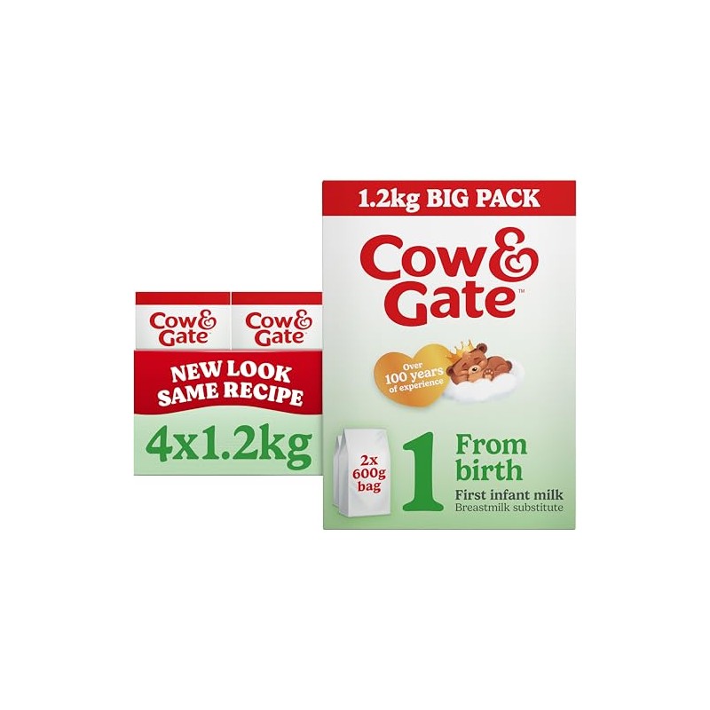 1.2kg Cow & Gate First Infant Milk Suitable From Birth