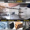 sourcing map Hand Taper Tap 7/16-14 BSW 2B Thread Taper
