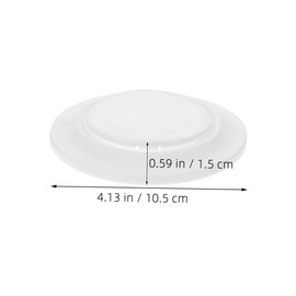 Outanaya 6 Pack Vent Covers Round Air Conditioning Hole Covers Decorative Wall Plate for Vent