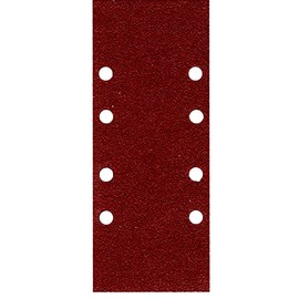 Pack of 50 Sandpaper Sanding Sheets 93 x 230 mm 8 Hole Grain = 40-180 Orbital Sander (50 x Grit = 40)