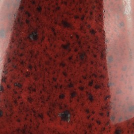 BambooMN Brand - Matcha Tea Bowl - Deep Red with Black