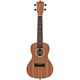 Lanikai, 4-String Ukulele, Black,Chrome (LU21-C)
