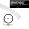 Beduan 8mm x 5mm Clear Pneumatic Tubing Pipe PU Polyurethane