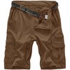 Jessie Kidden Men's Cargo Hiking Shorts Outdoor Lightweight Quick-Dry Tactical