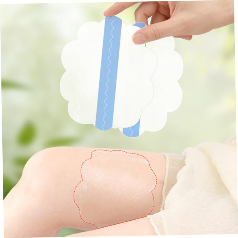 VICASKY 10pcs Transparent Thigh Chafing Patches Friction Stickers for Inner