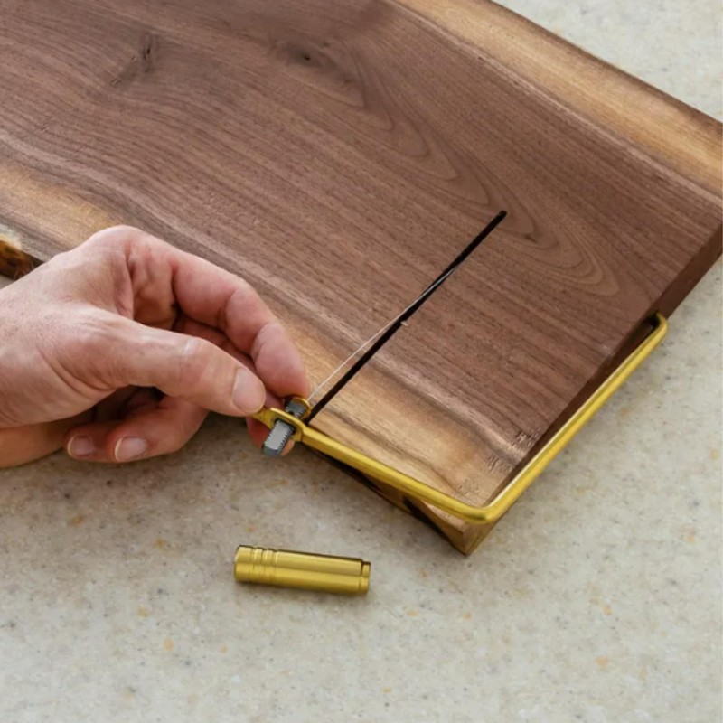 ROCKLER Gold Finish Cheese Slicer Kit - Stainless Steel Wire