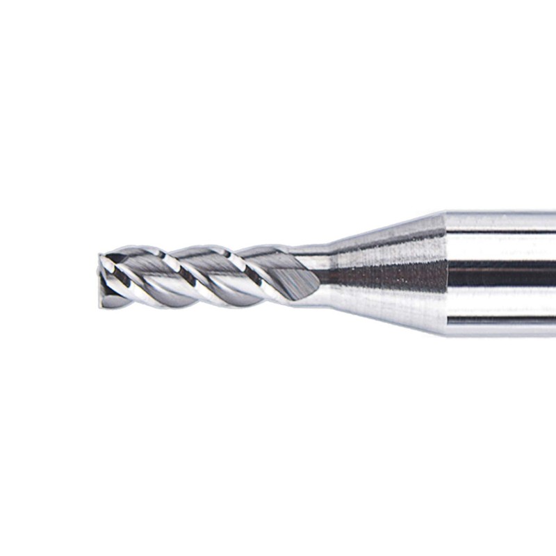 SpeTool 1/8 End Mills for Aluminum 1/16 Cutting Diameter 3
