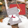 Whaline 36 Pack Merry Christmas Greeting Card Gray Polar Bear