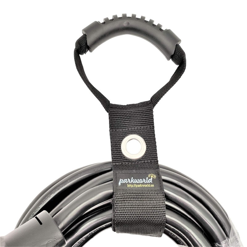 Parkworld Extension Cord Clip, Storage Strap, Cable Wrap Organizer, Hoop
