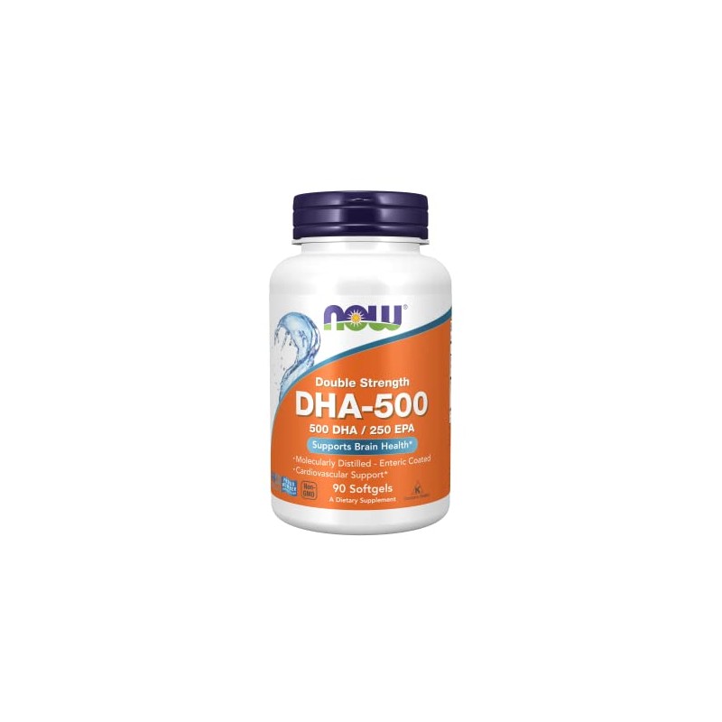 DHA-500, 90 Softgels by Now Foods (Pack of 2)