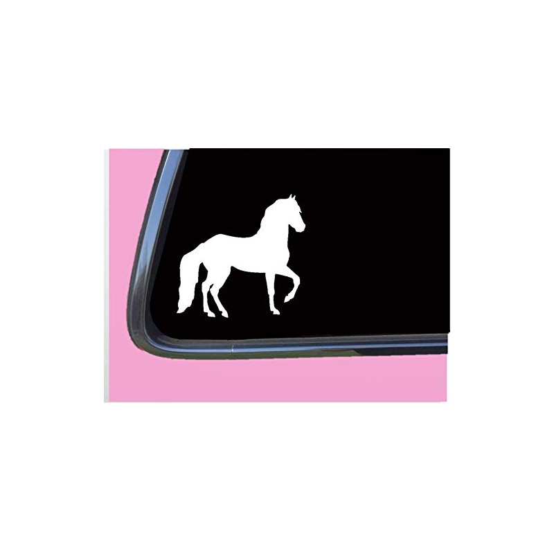 Paso Fino Horse plain TP 595 6" Decal Sticker saddle