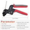 Knoweasy Upgraded Stainless Steel Cable Tie Gun, Cable Tie Tool