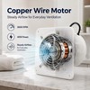 8 Inch Exhaust Fan, 110V 40W Wall Mounted Ventilation Fan