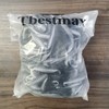 Tbestmax 75g XL Black Loofah Sponge for Exfoliating, Soft Shower