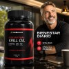 Krill Oil Con Astaxantina 2400 Mg 200 Cápsulas 100 Porciones