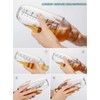 Happyupcity Plastic Cocktail Shaker 700cc/680ml Empty Professional Transparent with Scale