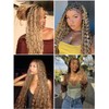 Kameinike Honey Blonde Deep Wave Bulk Human Hair for Boho