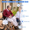 DOKIBI Catheter Bags, 2000ml Urine Bags for Men, Urinary Drainage