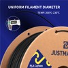 JUSTMAKER PLA Carbon Fiber Lite 3D Printer Filament, Upgrade Strength