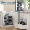 ORDORA Pots and Pans Organizer under Cabinet 14.55 Height, Adjustable