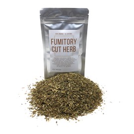 Fumitory Herb - Ingredients: 100% Organic, Cut, Dried Fumitory (Fumaria Officinalis) From Macedonia - Net Weight: 1 oz / 28 Grams