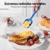 U-Taste - Juego de espátulas de silicona para cuchara, resistente